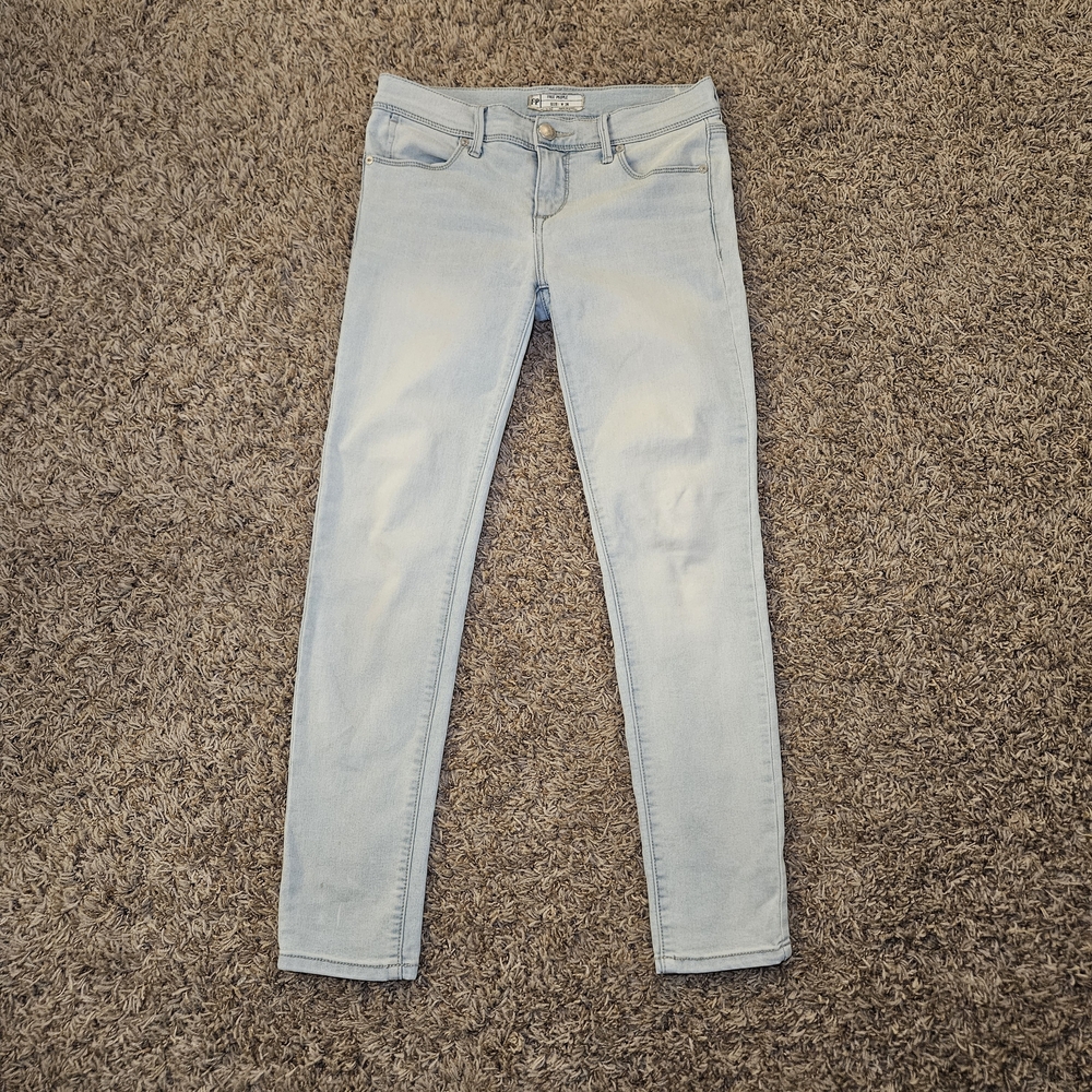 Free People Light Wash Skinny‎ Jeans Women's Size 26 Denim Bohemian Preppy